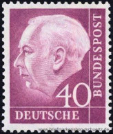 Bund 1954, Mi. 188 X ** - Neufs