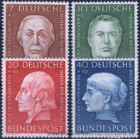 Bund 1954, Mi. 200-03 ** - Unused Stamps