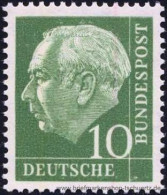 Bund 1954, Mi. 183 X W V ** - Nuovi