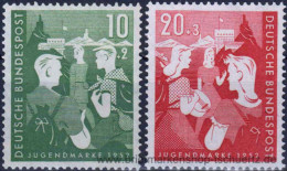 Bund 1952, Mi. 153-54 ** - Neufs