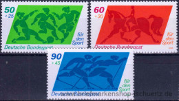 Bund 1980, Mi. 1046-48 ** - Unused Stamps