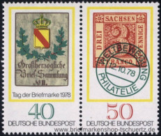 Bund 1978, Mi. 980-81 ZD ** - Nuevos