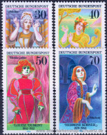 Bund 1976, Mi. 908-11 ** - Nuevos