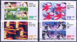 Bund 1998, Mi. 1968-71 ** - Unused Stamps