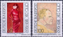 Bund 1991, Mi. 1572-73 ** - Unused Stamps