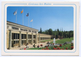 Gréoux Les Bains, L'établissement Thermal, Jardins Et Jets D'eau (lt 10) - Gréoux-les-Bains
