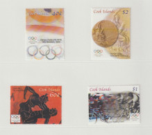 Cook Islands 2004 Olympic Games Athens 4 Stamps MNH/**. Postal Weight 0,040 Kg. Please Read Sales Conditions Under Image - Summer 2004: Athens