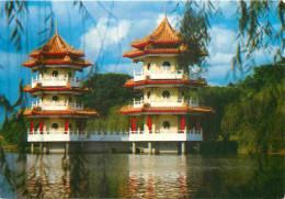 Singapour - Yu Hwa Yuan Chinese Garden - With Two Pagodas At Lake Side - Jurong - CPM - Carte Neuve - Voir Scans Recto-V - Singapore