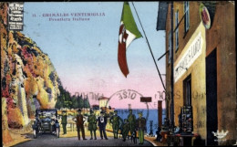CPA Grimaldi Di Ventimiglia Liguria, Frontiera Italiana - Altri & Non Classificati