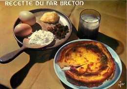 Recettes De Cuisine - Far Breton - Carte Neuve - Gastronomie - CPM - Voir Scans Recto-Verso - Recipes (cooking)