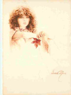 Femmes - Sara Moon - Girl With Leaf - 1980 - CPM - Voir Scans Recto-Verso - Femmes