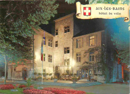 73 - Aix Les Bains - Lac Du Bourget - Hôtel De Ville - Ancien Château Des Marquis D'Aix - CPM - Voir Scans Recto-Verso - Aix Les Bains