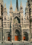 76 - Rouen - La Cathédrale Notre Dame - Détail De La Façade - Carte Neuve - CPM - Voir Scans Recto-Verso - Rouen