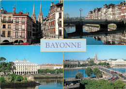 64 - Bayonne - Multivues - Flamme Postale De Mont De Marsan - CPM - Voir Scans Recto-Verso - Bayonne