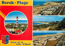 62 - Berck Sur Mer - Multivues - Phare - Blasons - CPM - Voir Scans Recto-Verso - Berck