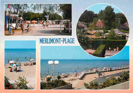 62 - Merlimont - Multivues - Plage - Flamme Postale - CPM - Voir Scans Recto-Verso - Autres & Non Classés