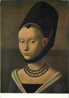 Art - Peinture - Petrus Christus - Portrait De Jeune Fille - Musée De Berlin - CPM - Voir Scans Recto-Verso - Schilderijen