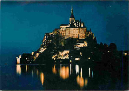 50 - Le Mont Saint Michel - Vue Générale - Vue De Nuit - CPM - Voir Scans Recto-Verso - Le Mont Saint Michel