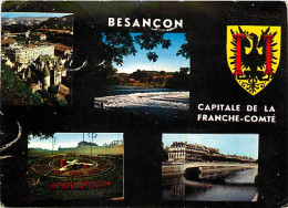 25 - Besançon - Multivues - Blasons - CPM - Voir Scans Recto-Verso - Besancon