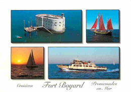 17 - Le Fort Boyard - Multivues - Bateaux - CPM - Voir Scans Recto-Verso - Andere & Zonder Classificatie