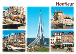 14 - Honfleur - Multivues - Pont De Normandie - CPM - Voir Scans Recto-Verso - Honfleur