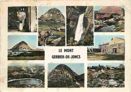 07 - Le Mont Gerbier De Joncs - Multivues - Vaches - La Ferme De La Loire - CPM - Voir Scans Recto-Verso - Andere & Zonder Classificatie