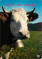 Animaux - Vaches - Carte Humoristique - Cloche - CPM - Voir Scans Recto-Verso - Kühe