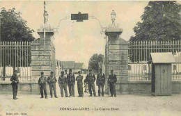 58 - Cosne Cours Sur Loire - Caserne Binot - Animée - Militaria - CPA - Oblitération De 1907 - Voir Scans Recto-Verso - Cosne Cours Sur Loire