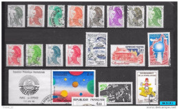 Année 1982 - Entre N° 2178 & 2251 : Lot De 45 Timbres Oblitérés (voir Descriptif) Cote 24,45€ - Used Stamps