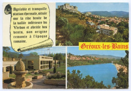 Gréoux Les Bains, Souvenir, Multivues (lt 10) - Gréoux-les-Bains