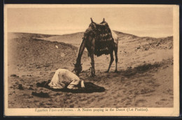 AK A Native Praying In The Desert (1st Position)  - Ohne Zuordnung