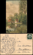 Ansichtskarte  Stimmungsbild Natur & Landschaft (Künstlerkarte) 1933 - Unclassified