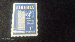 LİBERİA-1950-60         1  CENT            UNUSED - Liberia