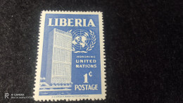 LİBERİA-1950-60         1  CENT            UNUSED - Liberia