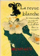 CPM - La Revue Blanche By Henri De Toulouse Lautrec - 1987 Dover Publications Inc. - Kabarett