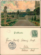 Ansichtskarte Bredeney-Essen (Ruhr) Villa Hügel - Künstlerkarte 1908 - Essen