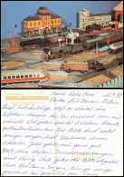 DDR Sammelbildserie MODELLEISENBAHNEN Typische Spielzeugeisenbahn 1989 - Treni