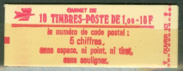 France   Carnets 1972 C2  * *  TB Et  Ouvert  Conf 6 Avec Date 22 11 77  - Modern : 1959-...
