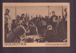 CARTE DU FILM GOLGOTHA UN FILM DE JULIEN DUVIVIER - Autres & Non Classés