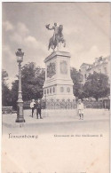 LUXEMBOURG     MONUMENT DU ROI GUILELAUME I I           PRECURSEUR - Luxemburg - Stad