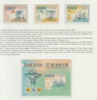 Hungary 2000 Olympic Games Sydney Souvenir Sheet + 3 Stamps MNH/**. Postal Weight 0,040 Kg. Please Read Sales Conditions - Sommer 2000: Sydney
