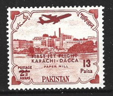 PAKISTAN. PA 1 De 1962. Vol Karachi-Dacca. - Vliegtuigen