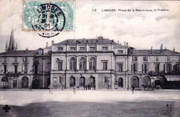 87 - Haute Vienne - LIMOGES - Place De La République - Le Theatre - Limoges