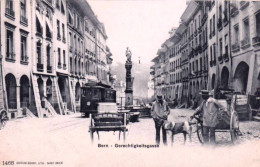 BERN - BERNE - Gerechtigkeitsgasse - Tramway - Autres & Non Classés