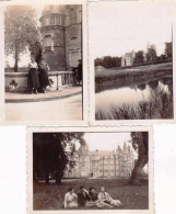 Photo Originale - 45 - Loiret -  Chateau De COMBREUX - Lot 3 Photos - Juin 1936 - Places