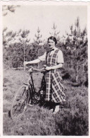 Photo Originale - 45 - Loiret - Retour Jubilé De L'abbé Guillaume Curé D'ARDON - A Vélo Dans Les Bois - Juin 1935 - Autres & Non Classés