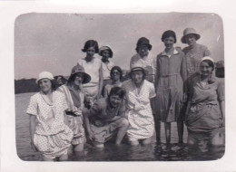 Photo Originale - 44 - PORNICHET -jeunes Femmes Du Pensionnat Des Ursulines De Beaugency A La Plage  - Aout 1932 - Plaatsen