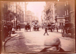 Old Photo From 1891 - LONDON  - LONDRES - City - Horse Teams - Diligence - Attelage - Plaatsen