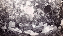 Photo Originale - 1921 -  Tanzania ( Tanganyika )Deutsch Ostafrikas - TANGA - Repas Pique Nique Au Bord Du Fleuve Sigi - Lieux