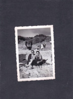 Photo Originale -couple Sur La Plage De CONCARNEAU  - Aout 1939 - Places